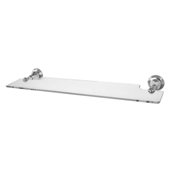 Ponte Giulio USA Glossy White 1-Tier Wall Mount Bathroom Shelf (23.625-in x  4.56-in) in the Bathroom Shelves department at