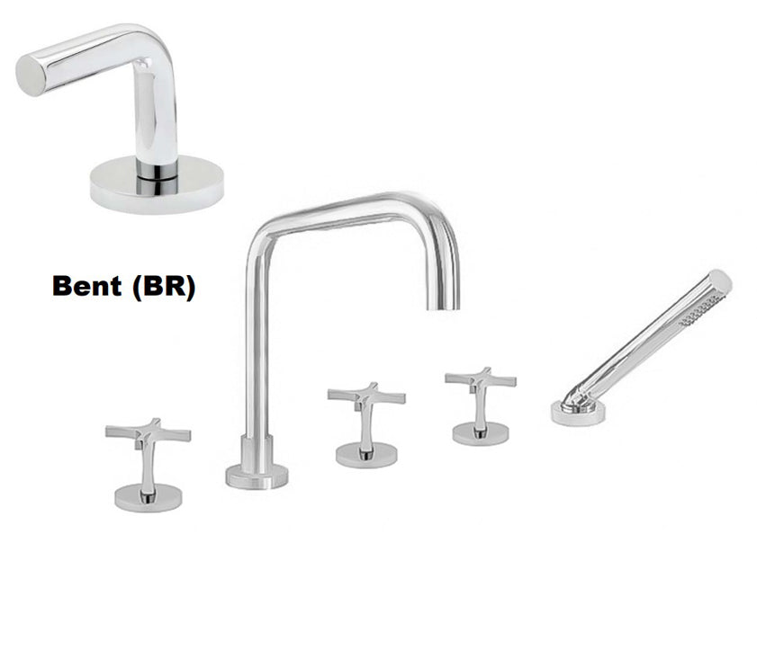 Sigma 1.44BR93T Roman Tub Set Trim with Deckmount Handshower and Diverter