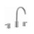 Isenberg Serie 100 100.2410 3 Hole Deck Mount Roman Tub Faucet