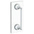 Watermark 180-0.1-12GDP-CC Venetian 12" Shower Door Pull/ Glass Mount Towel Bar