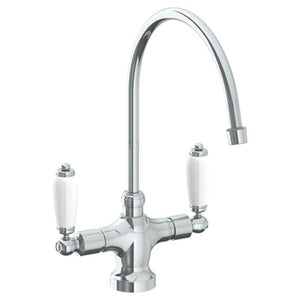 Watermark 180-7.2-CC Venetian Deck Mount 1 Hole Kitchen Faucet