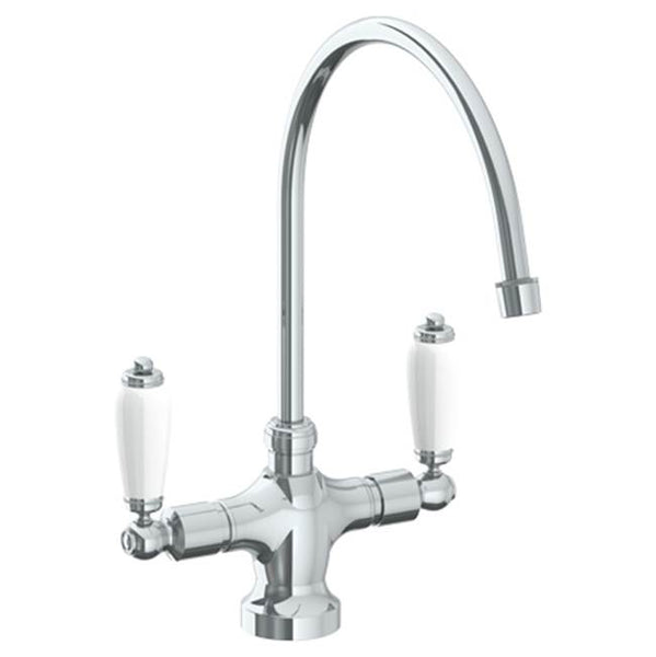 Watermark 180-7.2-CC Venetian Deck Mount 1 Hole Kitchen Faucet