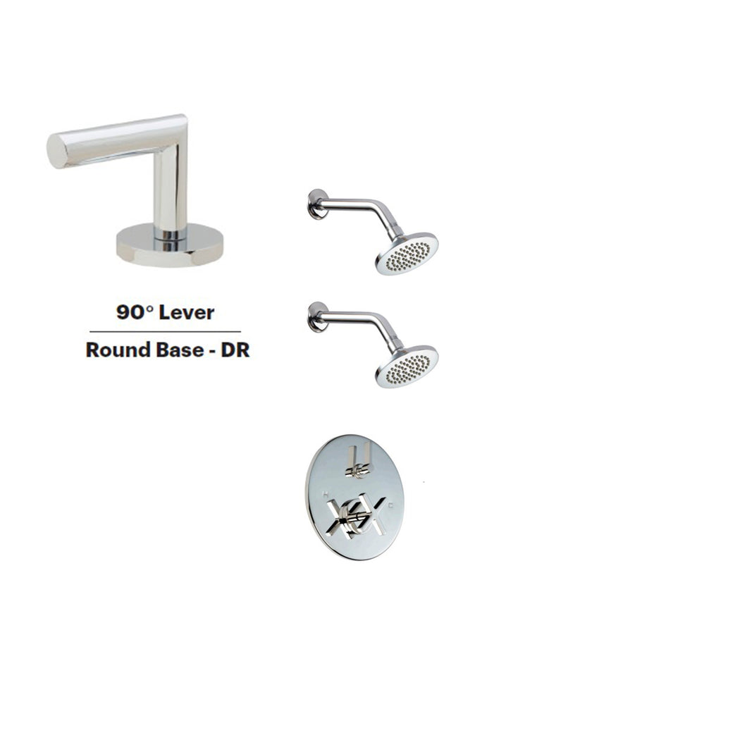 Sigma 20.DRR Model 20 Round E-Mini Thermo With 90 Degree Lever Round Bases