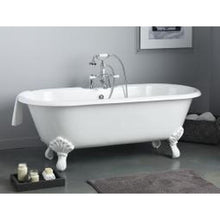 Load image into Gallery viewer, Cheviot 2169-WW Regal Cast Iron Bathtub With Continuous Rolled Rim And Shaughnessy Feet