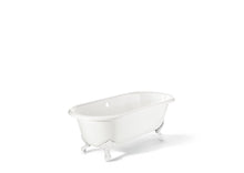 Load image into Gallery viewer, Cheviot 2174-WW-7 Regal Cast Iron Bathtub With Faucet Holes