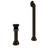 Cheviot 2224 Direct Drain Waste & Overflow - Push Pop-Up