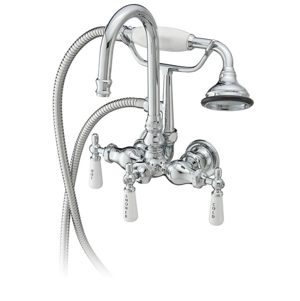 Cheviot 3107-CH Gooseneck Tub Filler - Chrome