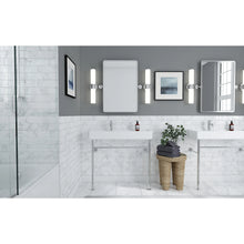 Load image into Gallery viewer, Cheviot 355-WH-1-CH Square Integra Console Sink  - White, Chrome