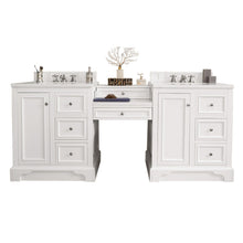 Load image into Gallery viewer, James Martin 825-V82-BW-DU-AF De Soto 82&quot; Double Vanity Set Bright White With 3 CM Top