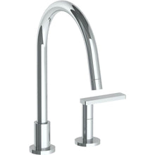 Load image into Gallery viewer, Watermark 70-7.1.3G-RNS4 Rainey Deck Mounted 2 Hole Gooseneck Kitchen Faucet