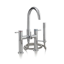 Load image into Gallery viewer, Cheviot 7512-BN Contemporary Deck-Mount Tub Filler - Brushed Nickel