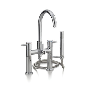 Cheviot 7512-BN Contemporary Deck-Mount Tub Filler - Brushed Nickel