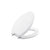 Kallista P70023-CP-0 Stafford Toilet Seat, Elongated in Stucco White