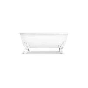 Kallista P50202-W-0 Circe Freestanding Bathtub, Less Feet in Stucco White