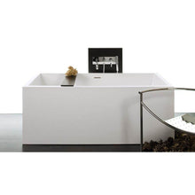 Load image into Gallery viewer, Wet Style BC0401-BNNT Cube Bath 62 X 30 X 24 - Fs - Built In Nt O/F Bn Drain