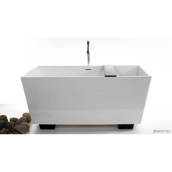 Wet Style BC0802-B-SB Cube Bath 60 X 30 X 24.25 - Fs - Built In Sb O/F Drain