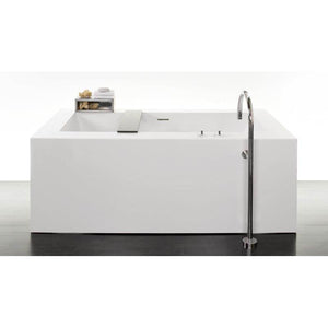 Wet Style BC1001-BN-COP Cube Bath 66 X 36 X 24 - Fs - Built In Bn O/F Drain