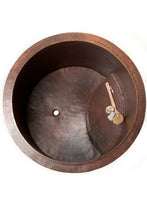 Load image into Gallery viewer, Premier Japanese Style Soaking Hammered Copper Tub  BTR45DB