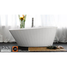 Load image into Gallery viewer, Wet Style BCR01-L-BNNT-COP-DA Couture Bath 65.5 X 33.75 X 25 - Fs - Built In Nt O/F Bn Drain - Copper Conn