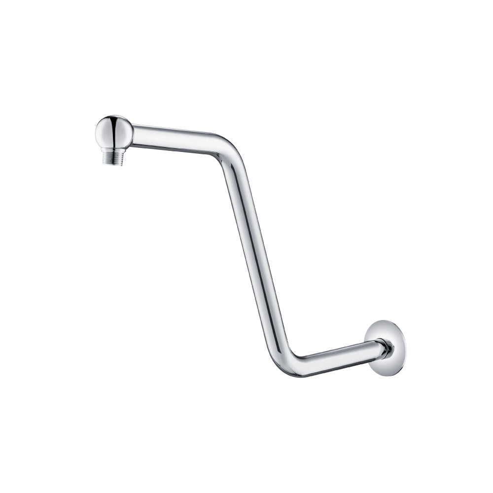 Isenberg HS1030SCP Round Shower Arm With Flange - Chrome