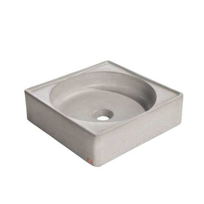 Konkretus Selv 01 Vessel Bathroom Concret Sink