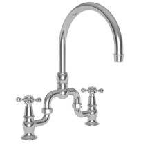 Load image into Gallery viewer, Newport Brass 9464 Chesterfield Kitchen Bridge Faucet