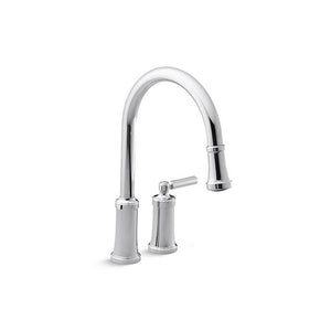 Kallista P25000-00 Quincy Pull-Down Kitchen Faucet