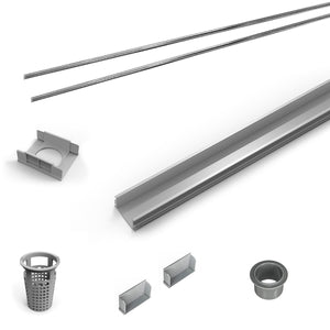 Infinity Drain RG-L 6548 48" PVC Component Only Kit for S-LAG 65, S-LT 65, and S-LTIF 65 series.