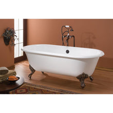 Load image into Gallery viewer, Cheviot 2111-WW Regal Cast Iron Bathtub With Continuous Rolled Rim