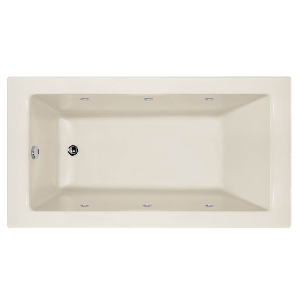 Hydro Systems SYD6030ACOS-LH Sydney 60 X 30 Acrylic Airbath & Whirlpool Combo Tub System Left Hand Tub