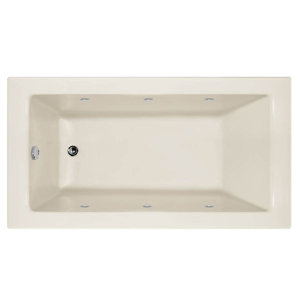 Hydro Systems SYD6030ACOS-LH Sydney 60 X 30 Acrylic Airbath & Whirlpool Combo Tub System Left Hand Tub