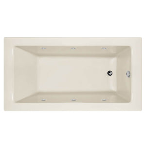 Hydro Systems SYD6030ACOS-RH Sydney 60 X 30 Acrylic Airbath & Whirlpool Combo Tub System Right Hand Tub