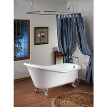 Load image into Gallery viewer, Cheviot 2108-WW Slipper Cast Iron Bathtub With Continuous Rolled Rim