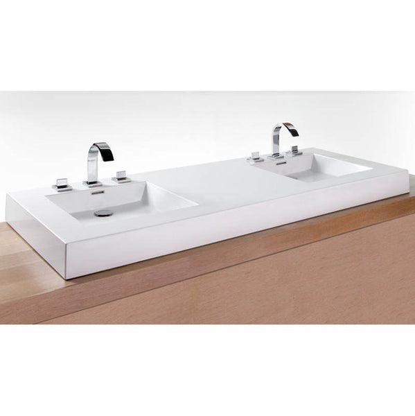 Wet Style VC60-O-MB-MA Lav - Cube - 60 X 22 X 4 - Mb O/F - White Matte