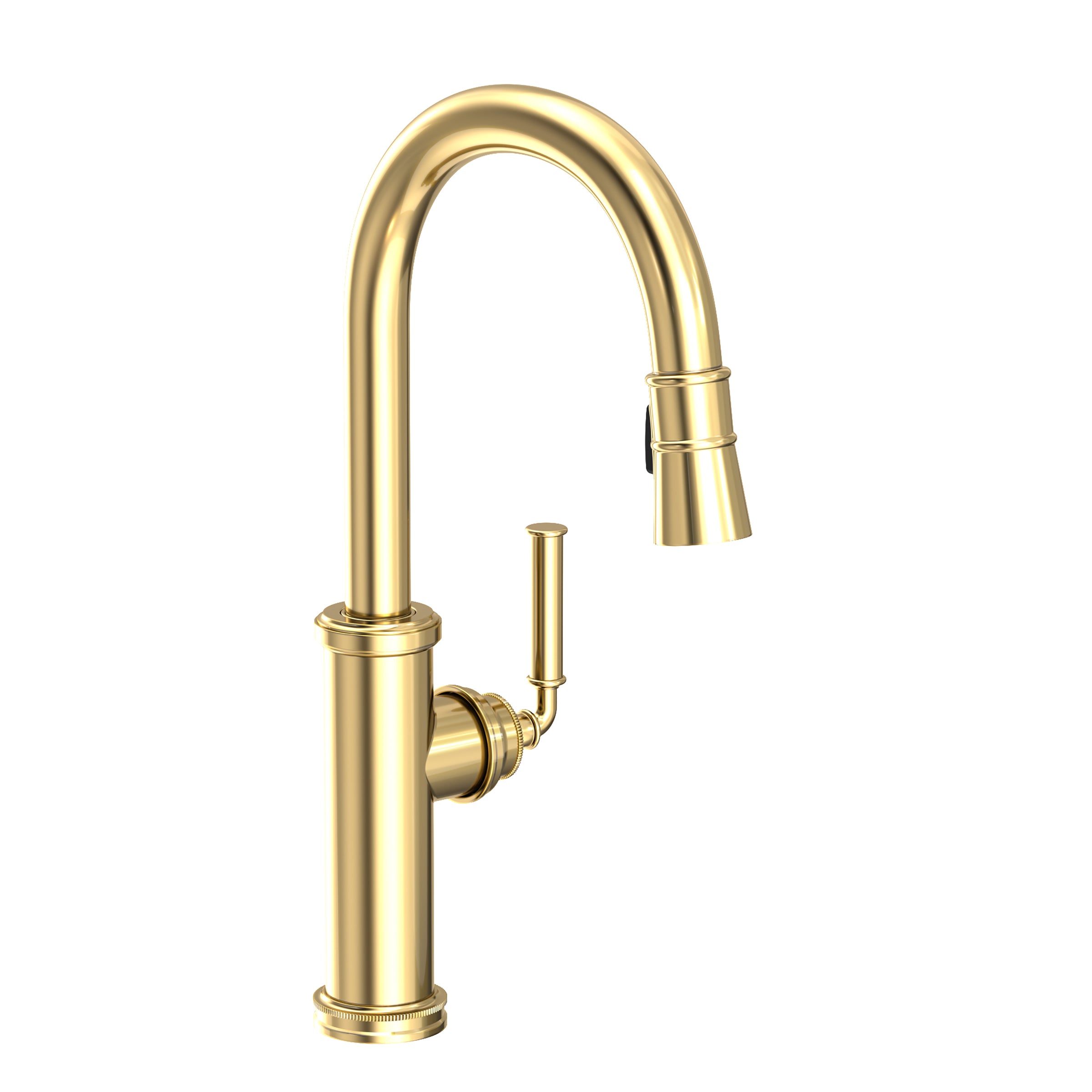 Newport Brass 3120/10 Satin Bronze (PVD) Kirsi 1.2 GPM Deck Mounted  Bathroom Faucet - Includes Metal Pop-Up Drain and Assembly 