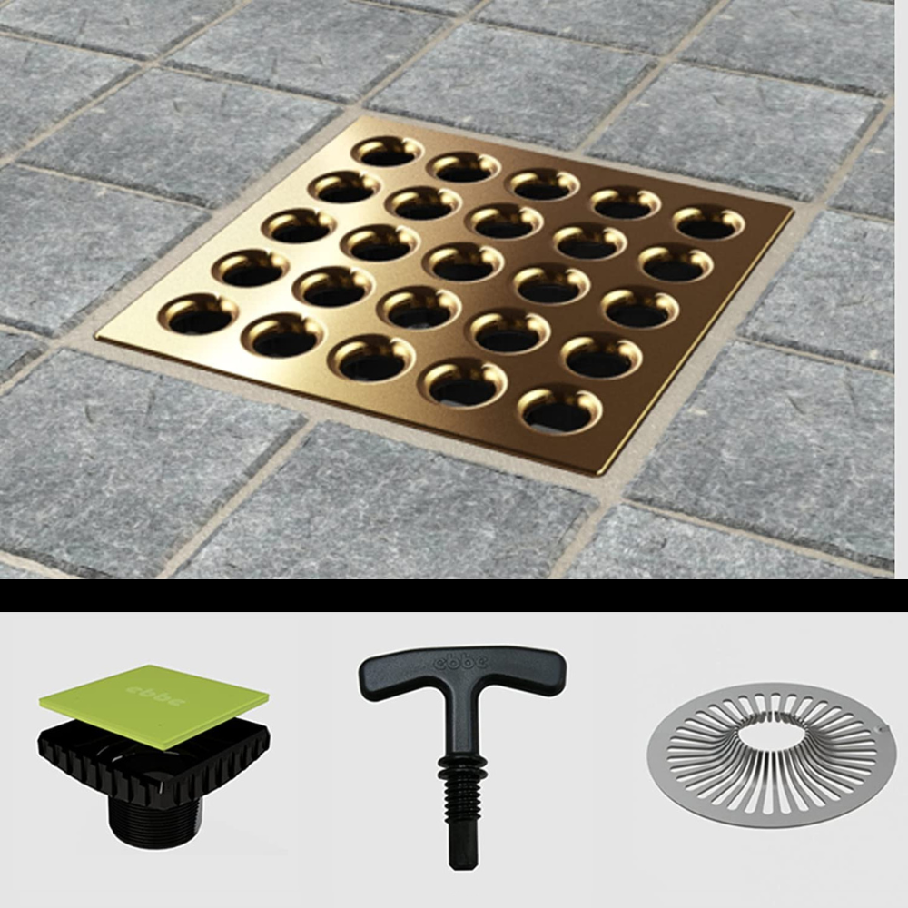 Square Shower Drain Hair Catcher, Buy Ebbe Hair Trap