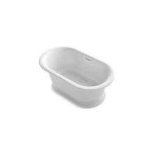 Load image into Gallery viewer, Kallista P50061-00-0 Per Se Oval Freestanding Bathtub in Stucco White