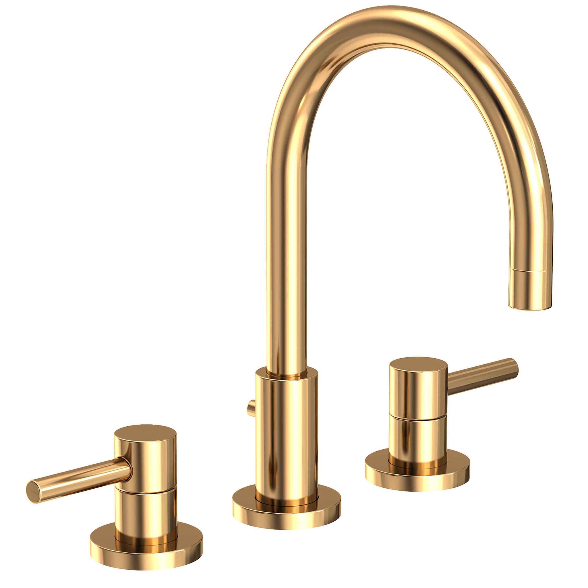 Newport Brass Widespread Lavatory Faucet in Antique Brass 1500/06