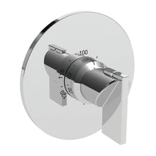 Load image into Gallery viewer, Newport Brass 3-2484TR Priya Round Thermostatic Trim Plate With Handle