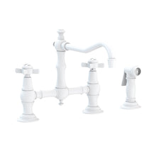 Load image into Gallery viewer, Newport Brass 945-1 Fairfield Kitchen Bridge Faucet With Side Spray