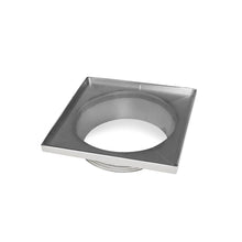 Load image into Gallery viewer, Infinity Drain T 54 5” x 5” Stainless Steel 4” Throat