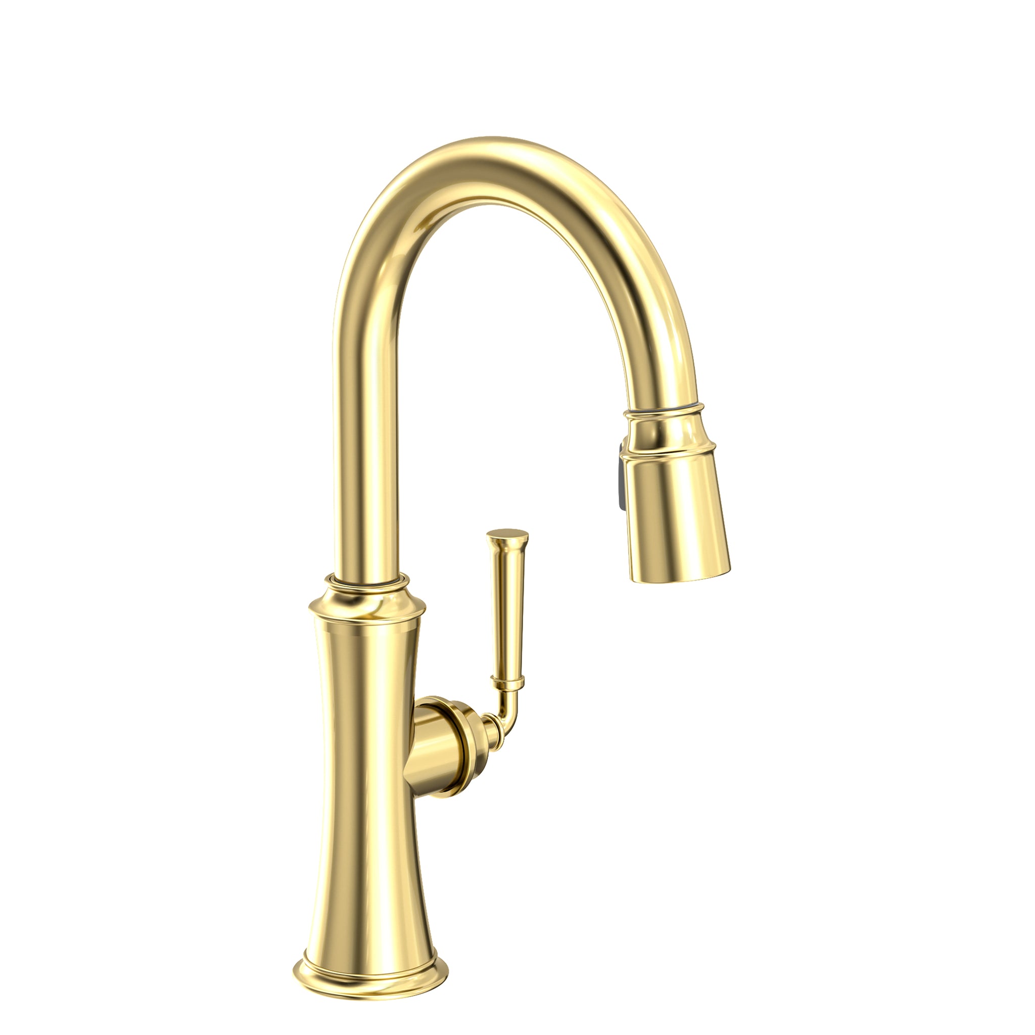 Newport Brass Jacobean Prep/Bar Faucet Pull-Down: Satin Bronze