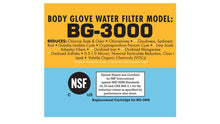 Load image into Gallery viewer, Water Inc WI-BG3000 Level 2 Body Glove Filtration System