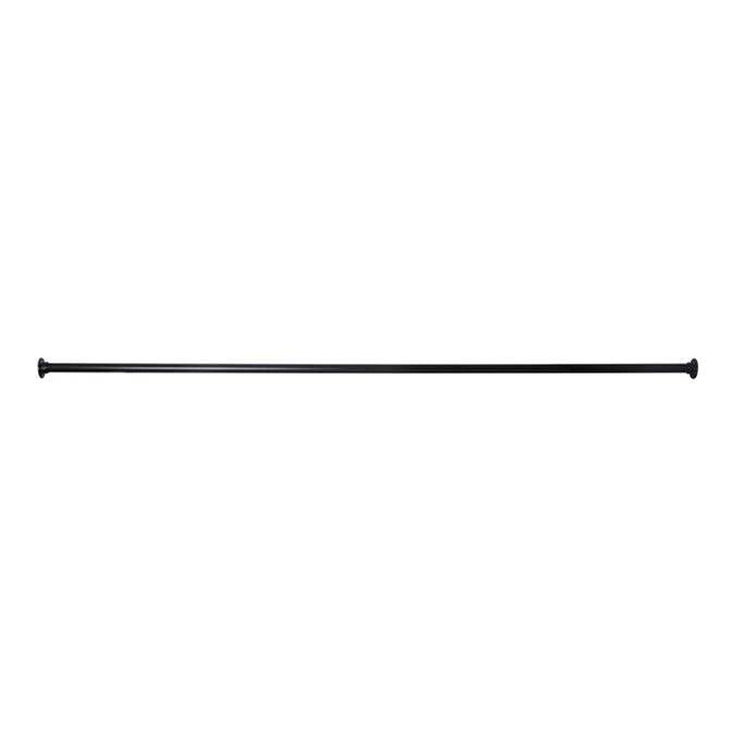 Barclay Products 60 in. Straight Shower Rod in Polished Brass 4100