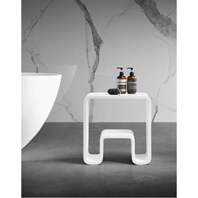 Barclay 6218 Resin Shower Stool Rectangular Plumbing Overstock