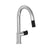 BARiL CUI-9249-12L-175 Single Hole Kitchen Faucet With 2-Function Pull-Down Spray