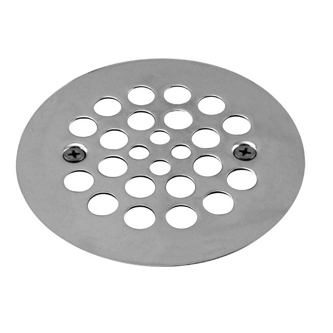 Westbrass 4-1/4 in. O.D. Shower Strainer Plastic-Oddities Style | Black | D3193-62
